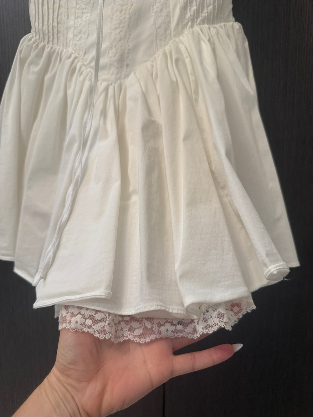 House of CB White Off-Shoulder Corset Mini Dress - Picture 13 of 17